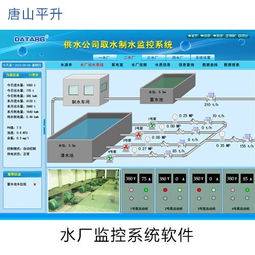 水厂自动控制系统图片 高清大图 谷瀑环保